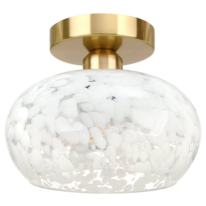 Nordic Cloud Glass Ceiling Light – Modern and Elegant