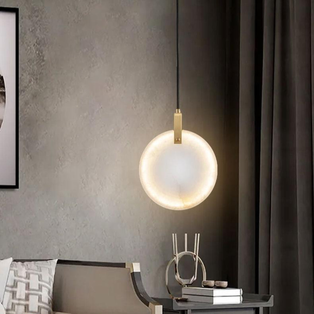 Spanish Marble Pendant Lamp Lorenzo - Modern Luxury and Elegance