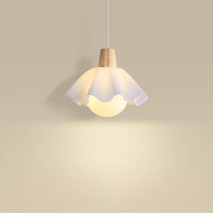 Nordic Wooden Pendant Lamp – Minimalist & Refined