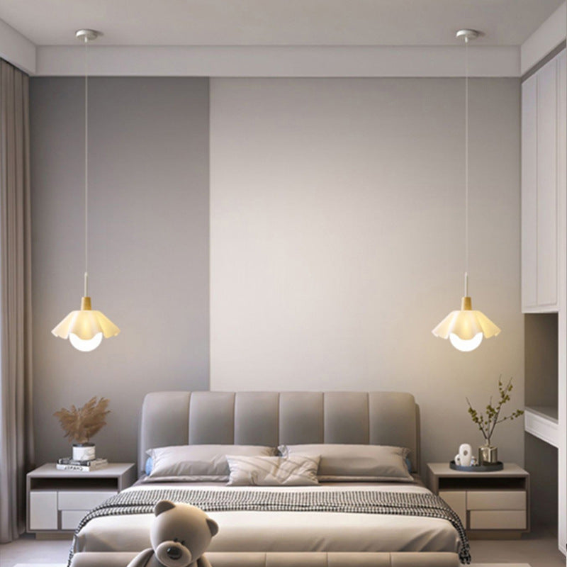 Nordic Wooden Pendant Lamp – Minimalist & Refined
