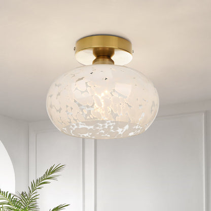 Nordic Cloud Glass Ceiling Light – Modern and Elegant