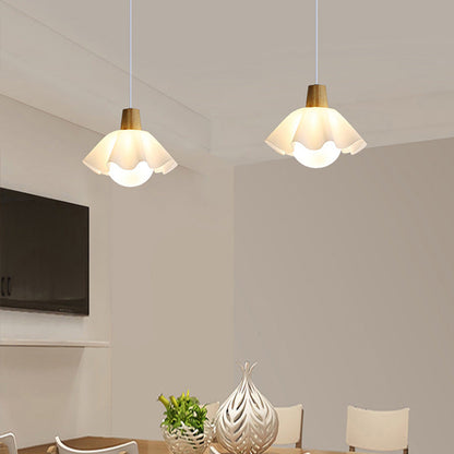 Nordic Wooden Pendant Lamp – Minimalist & Refined