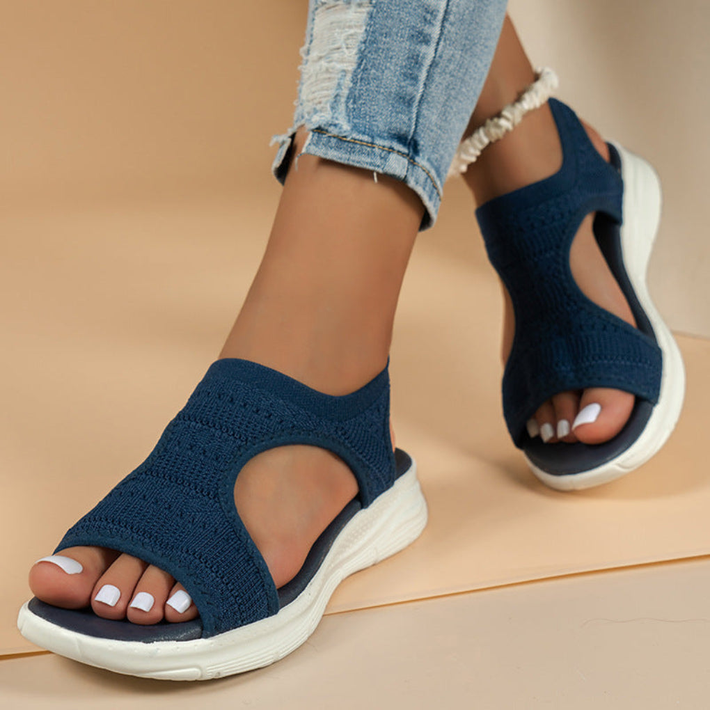 Orthopaedic Sport Sandals with Knitted Upper