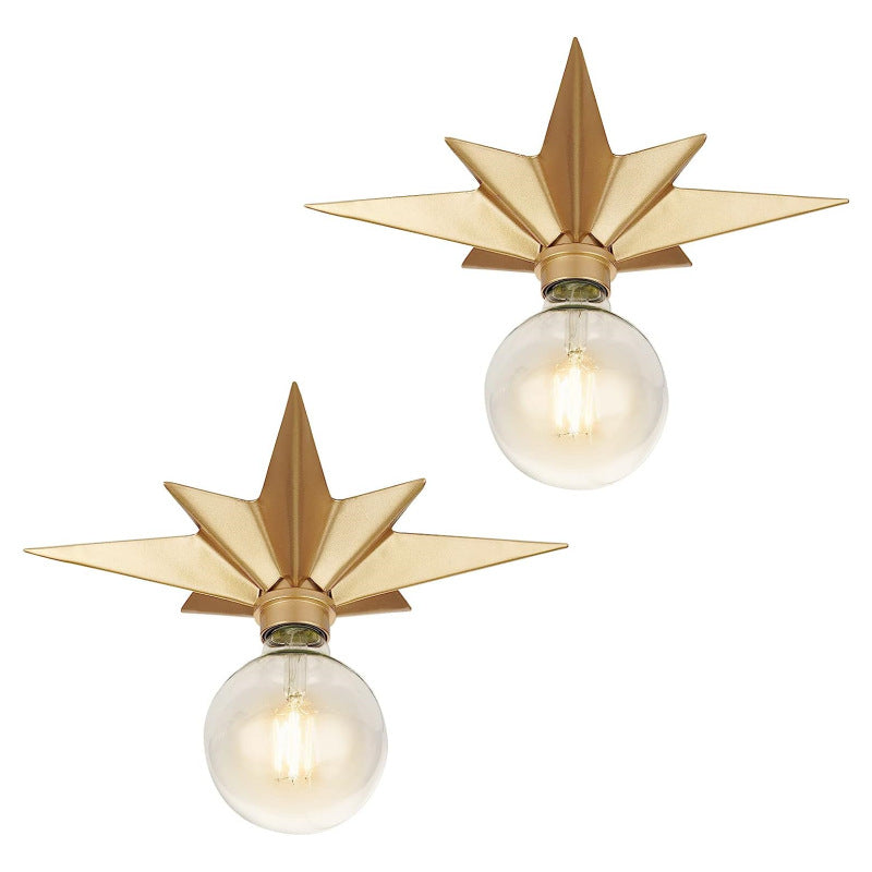 Lámpara de techo moderna en forma de estrella - Elegante y minimalista
