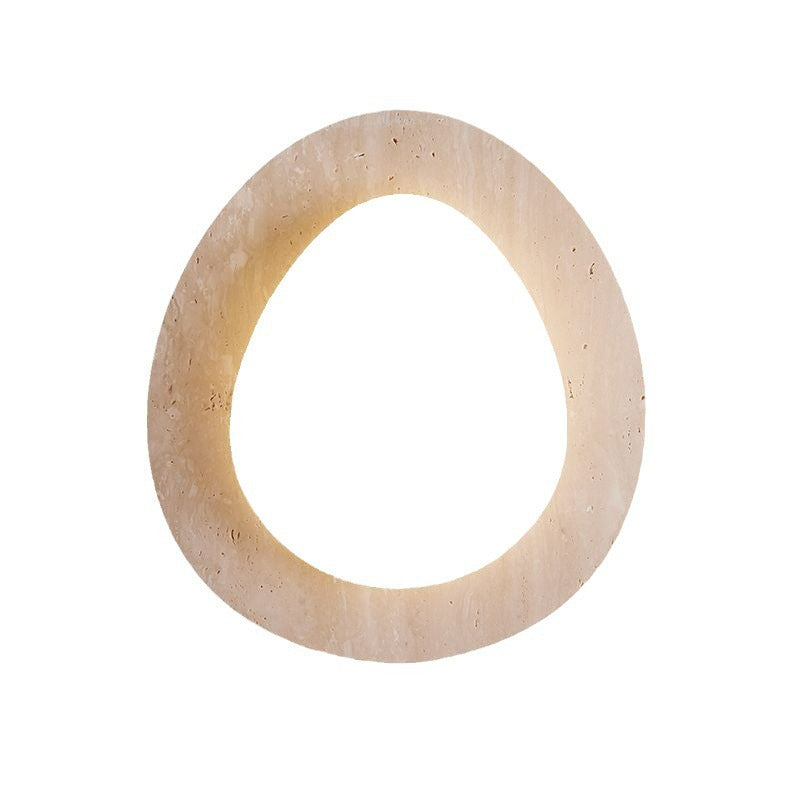 Nordic Ceiling Lamp in Cream Travertine
