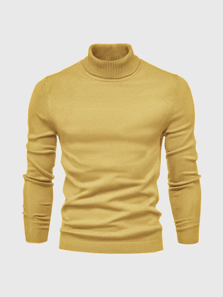 Men's Roll Neck Jumper – Warm and Stylish for Cold Days