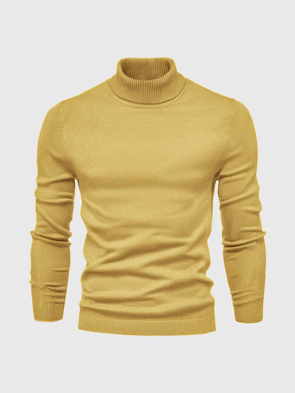 Men's Roll Neck Jumper – Warm and Stylish for Cold Days