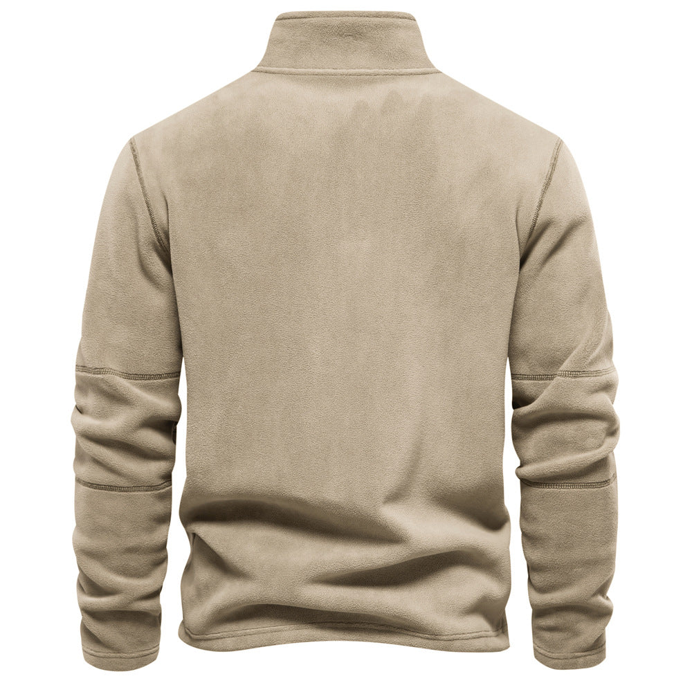 Winter Warm Fleece Jumper for Men - Comfortable and Stylish