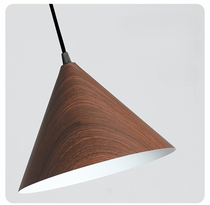 Nordic Wooden Pendant Lamp for Dining Room and Bedroom