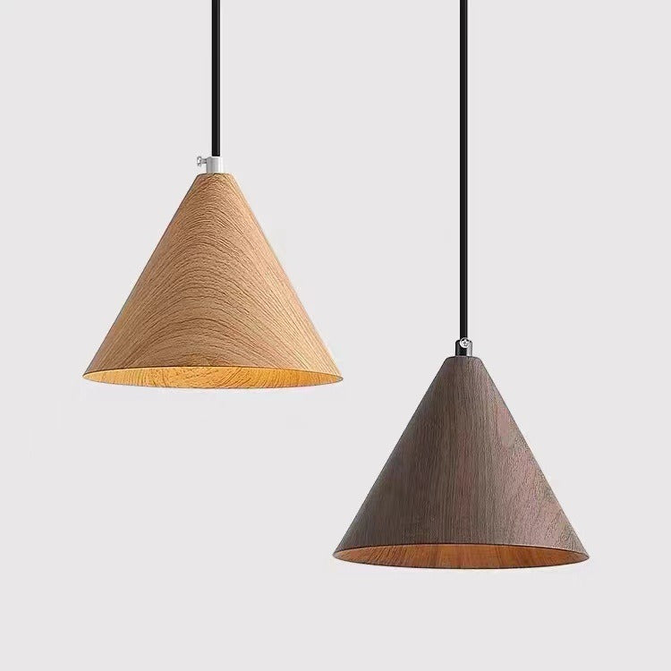 Nordic Wooden Pendant Lamp for Dining Room and Bedroom
