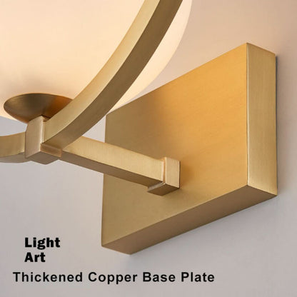GlowSphere - Lámpara de pared moderna