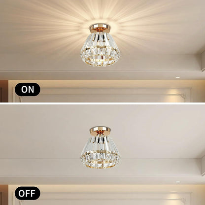Luxury Crystal Ceiling Light Nordic Design