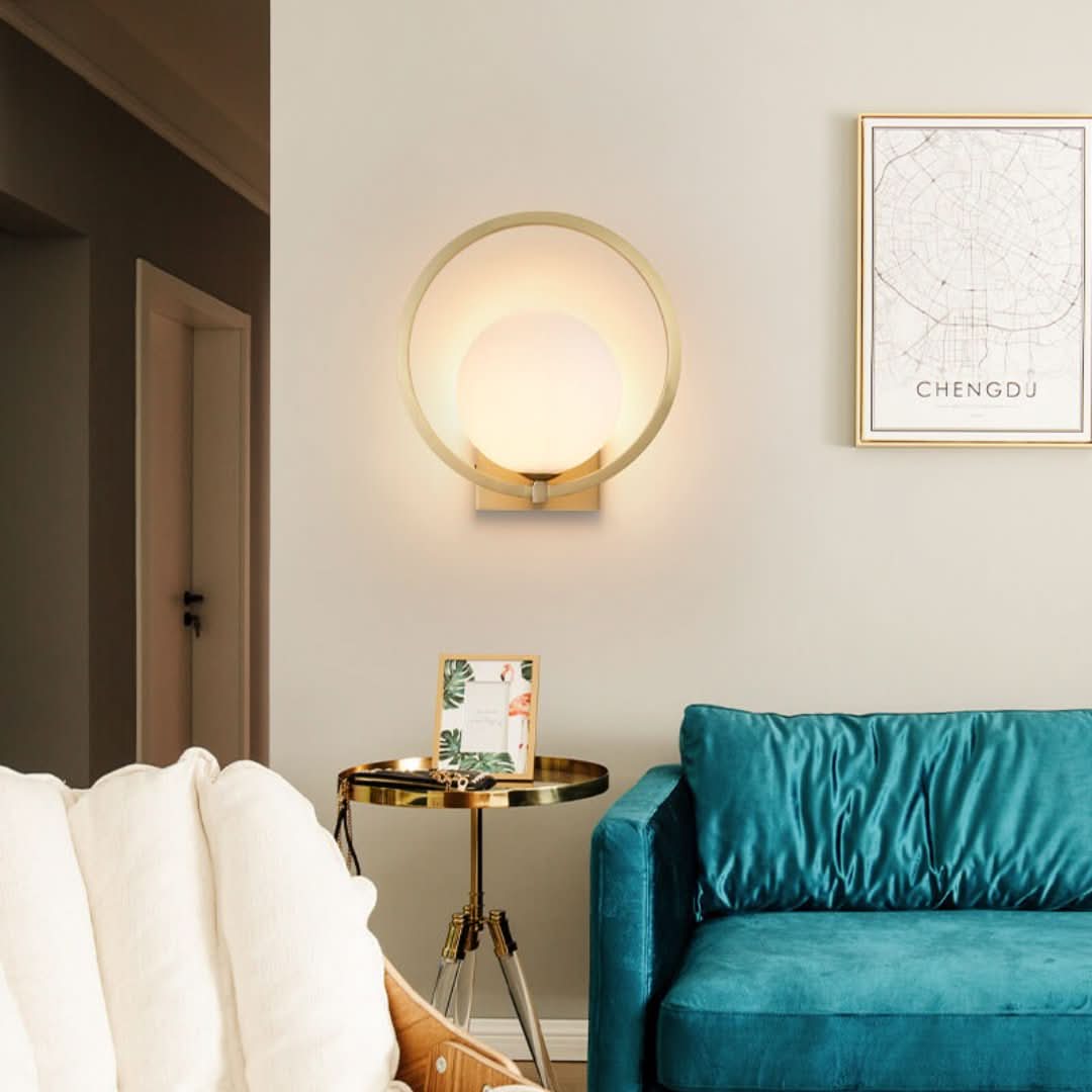 GlowSphere - Lámpara de pared moderna