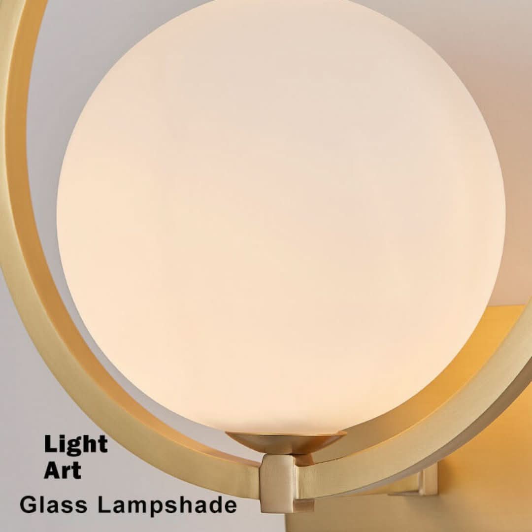 GlowSphere - Lámpara de pared moderna