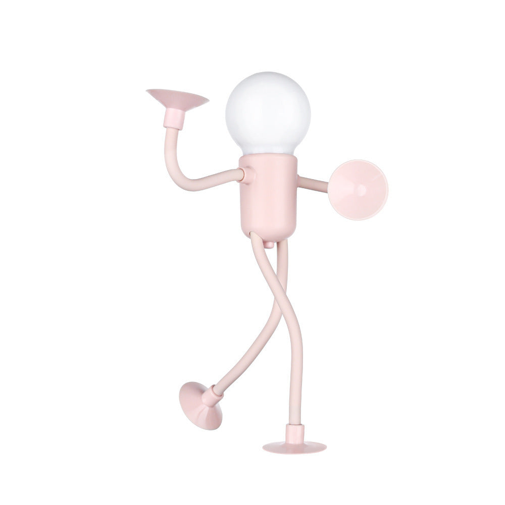 Flexible Desk Lamp with Suction Cup – Playful and Adjustable Lighting for Home or Work