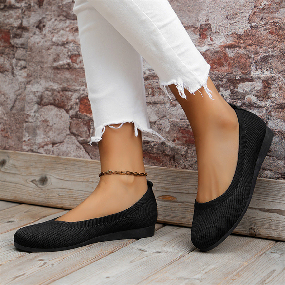 Ladies' Orthopaedic Ballet Shoes with Comfortable Fit