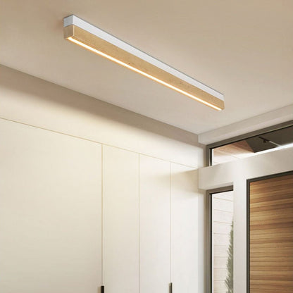 Modern Travertine Ceiling Lamp with LED