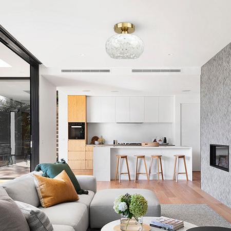 Nordic Cloud Glass Ceiling Light – Modern and Elegant