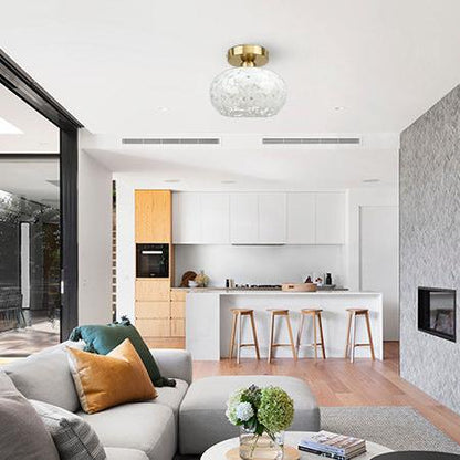 Nordic Cloud Glass Ceiling Light – Modern and Elegant