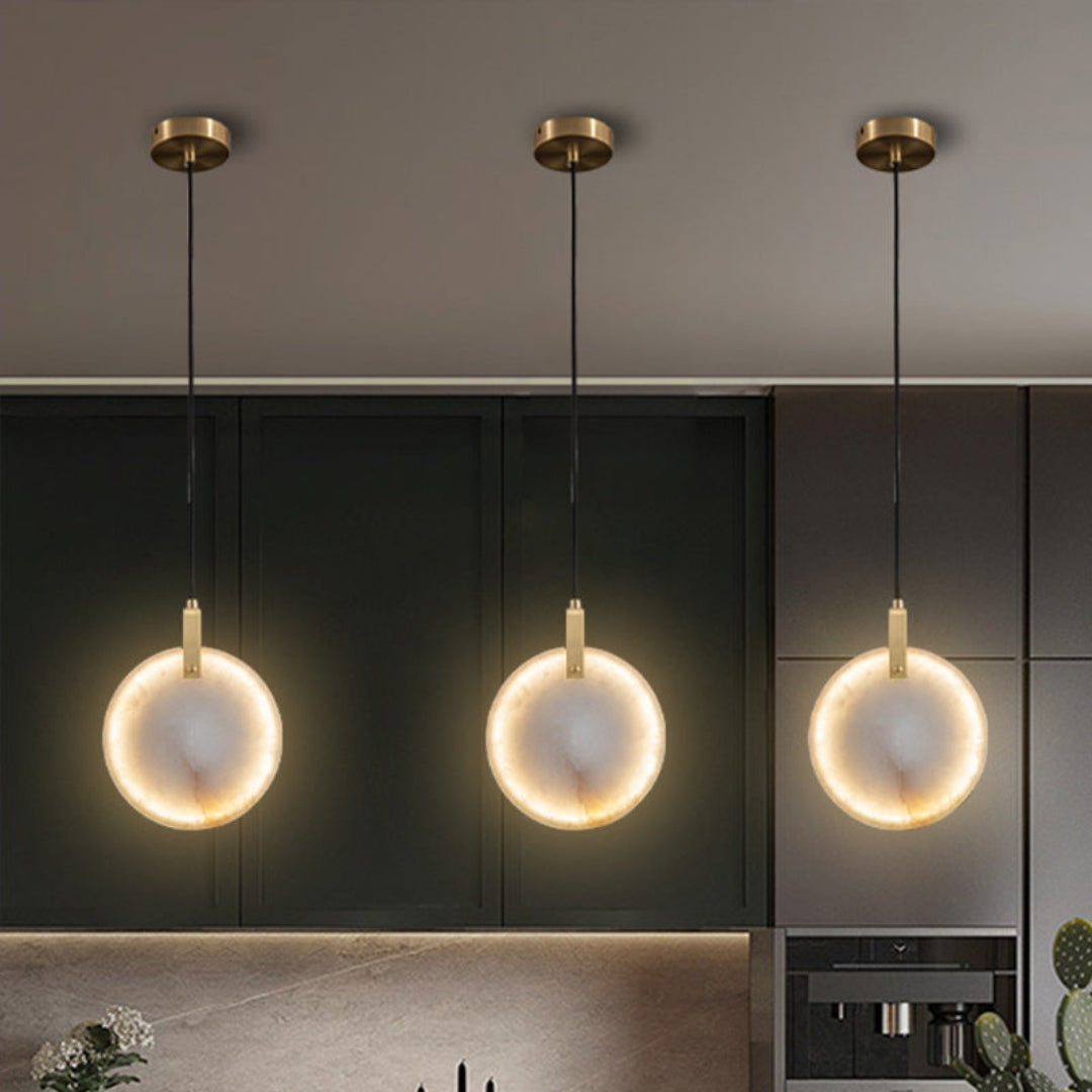 Spanish Marble Pendant Lamp Lorenzo - Modern Luxury and Elegance