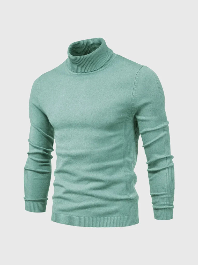 Men's Roll Neck Jumper – Warm and Stylish for Cold Days