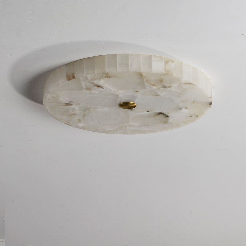 Luxury Marble Ceiling Light with LED and Smart Features