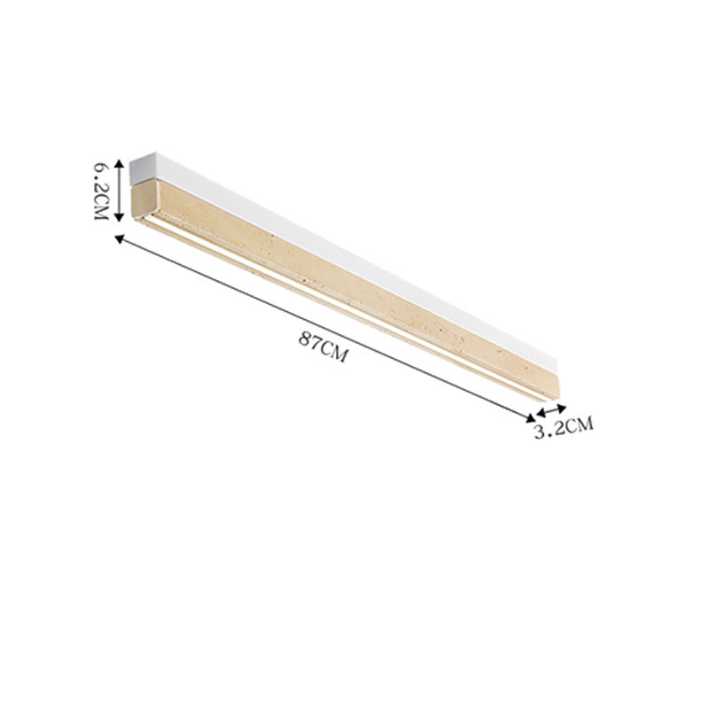 Modern Travertine Ceiling Lamp with LED