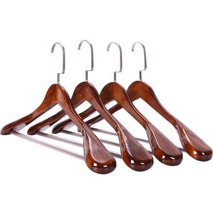 Wooden Coat Hangers for Neat Hanging and Maintaining Clothing Shape