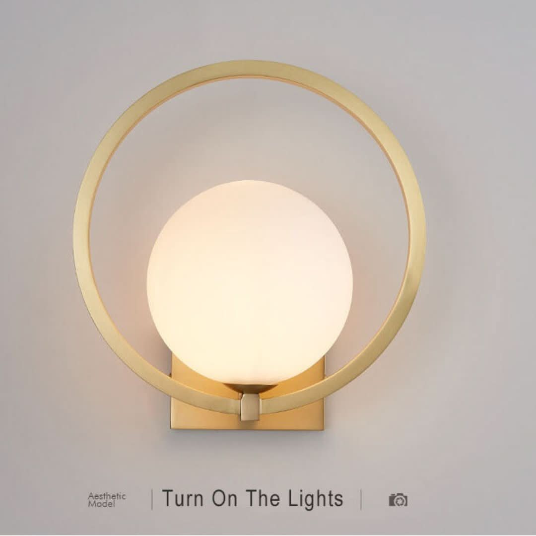 GlowSphere - Lámpara de pared moderna