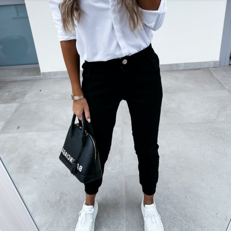 Skinny Stretch Women's Trousers - Edera