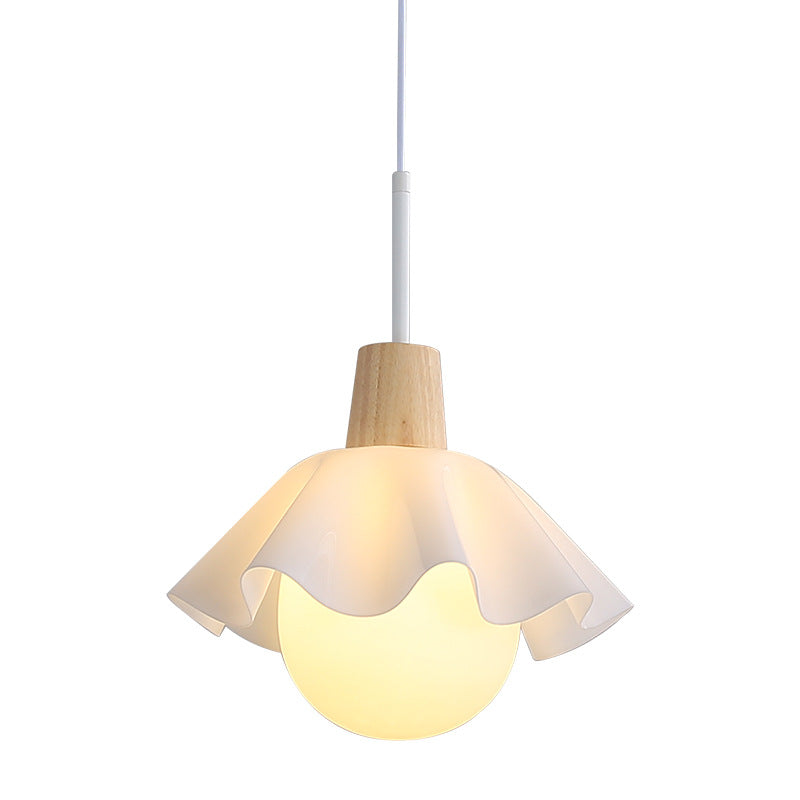 Nordic Wooden Pendant Lamp – Minimalist & Refined