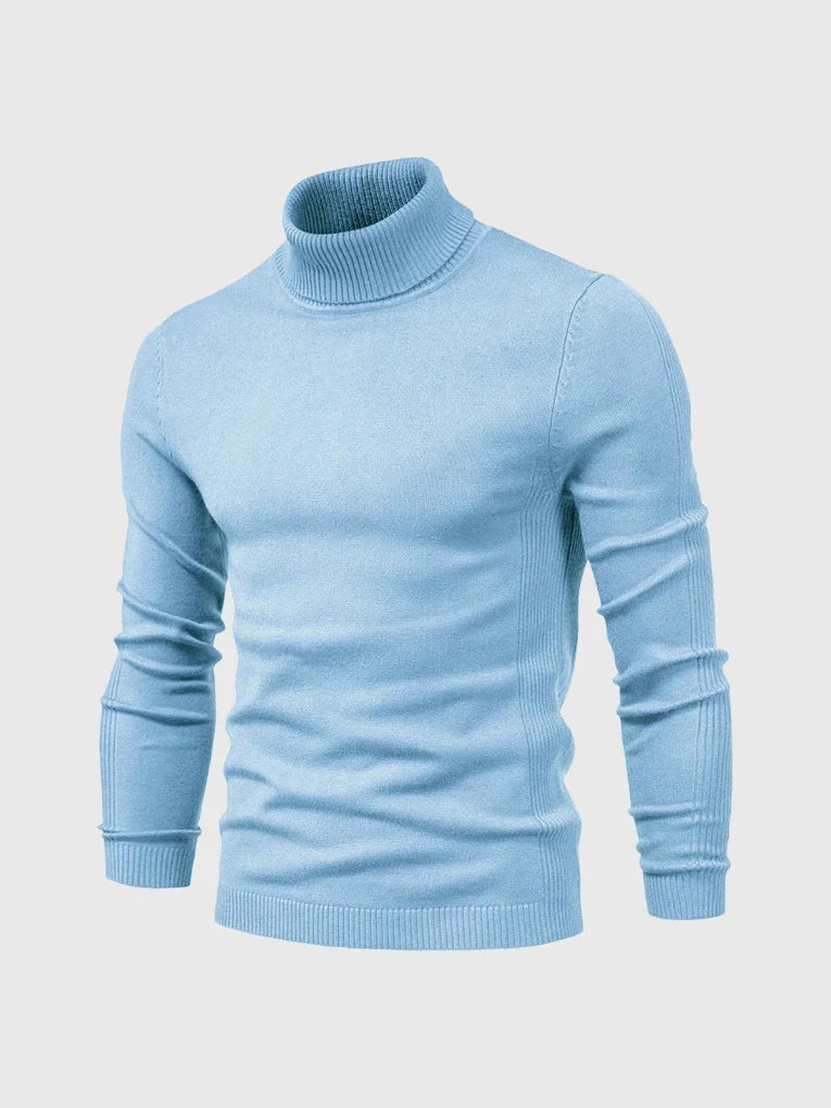 Men's Roll Neck Jumper – Warm and Stylish for Cold Days
