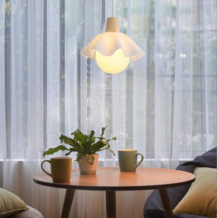 Nordic Wooden Pendant Lamp – Minimalist & Refined