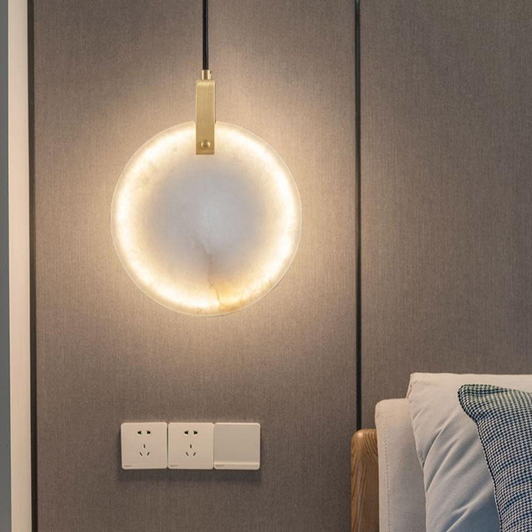 Spanish Marble Pendant Lamp Lorenzo - Modern Luxury and Elegance