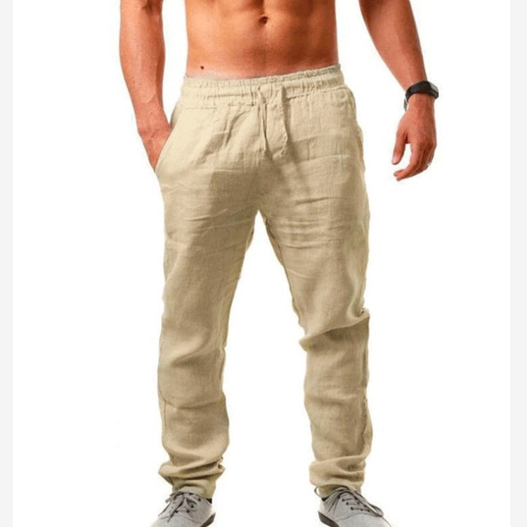 Eleganti pantaloni da uomo in lino - Matthijs