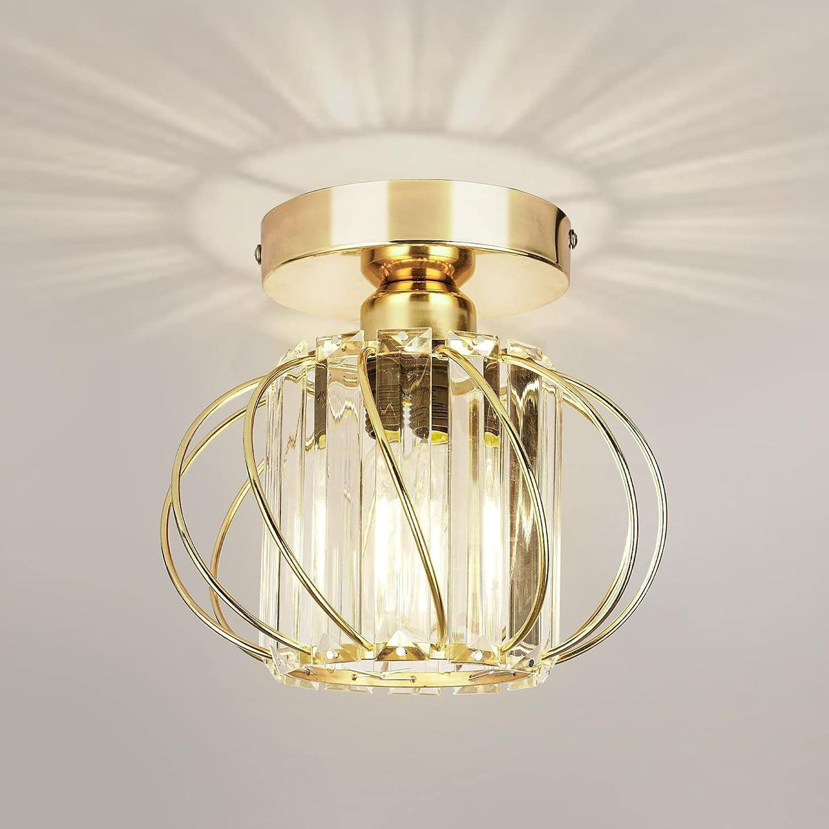 Retro Modern Pendant Light in Iron