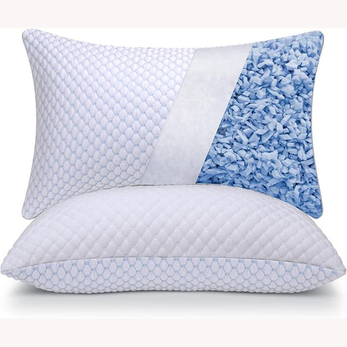Cool pillow - memory foam - ideal for warm days
