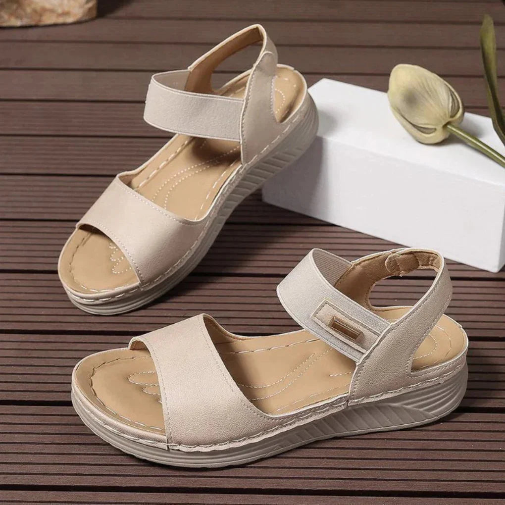 Martens Open Toe Cushioned Sandals for Women