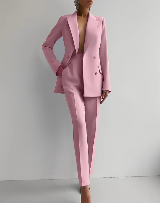 Eleganter zweiteiliger Blazer-Anzug für Damen