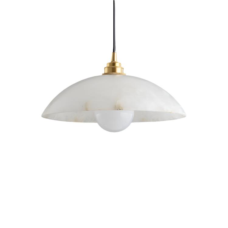 Luxe marmeren hanglamp Dôme