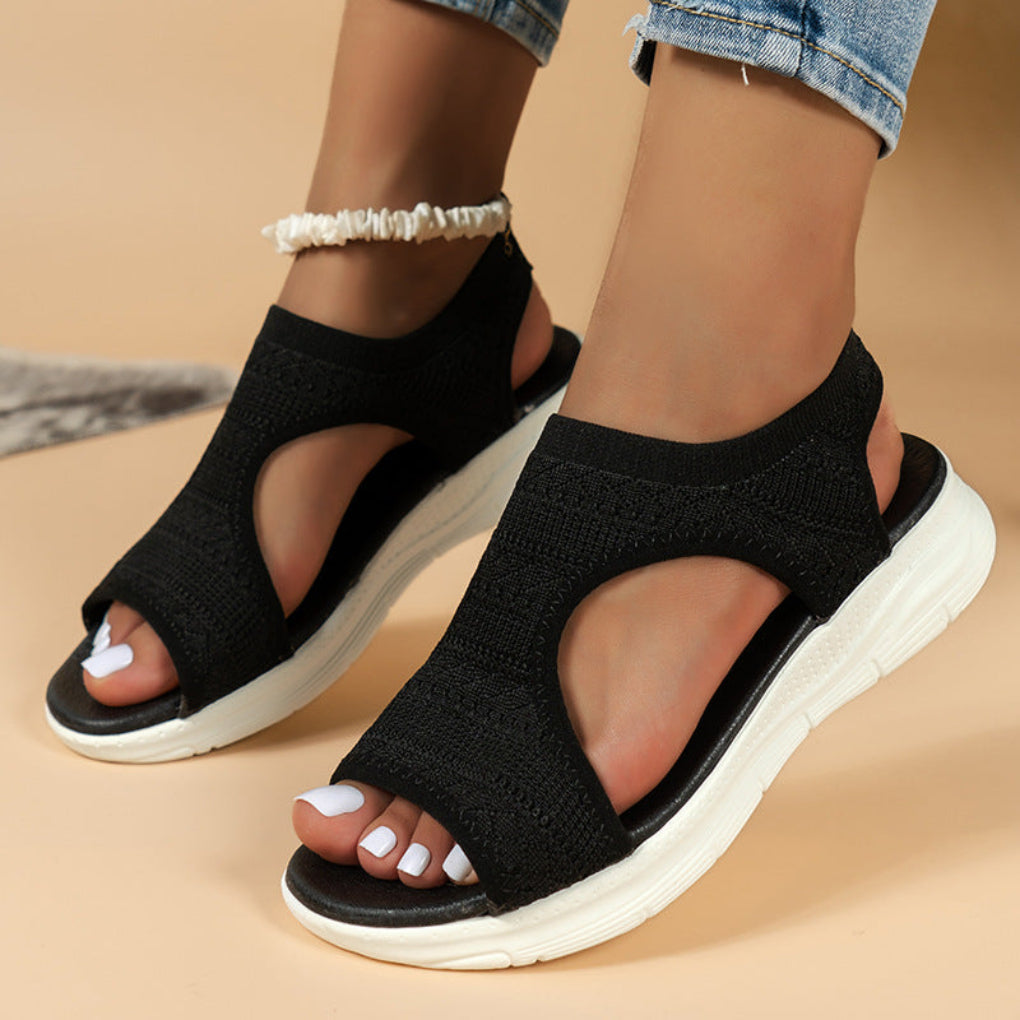 Orthopaedic Sport Sandals with Knitted Upper