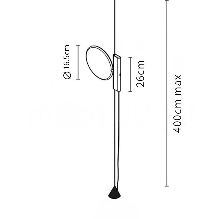 Stijlvolle verstelbare hanglamp met led