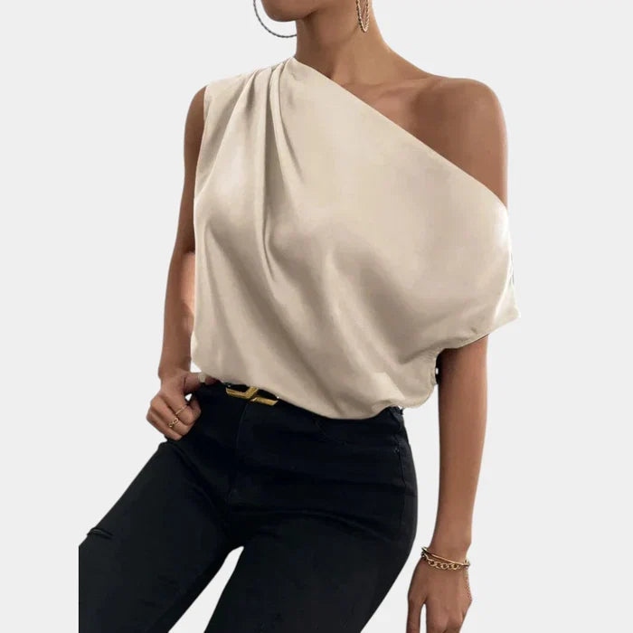 Off-Shoulder Ladies' Top with Airy Fit