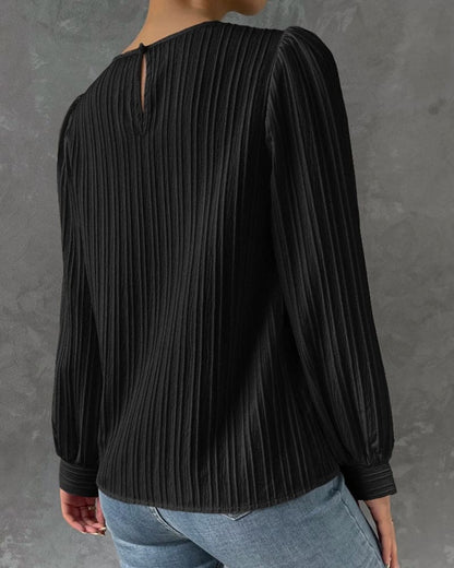 Olivia | Blouse with Lantern Sleeves