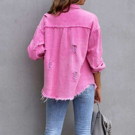 Chaqueta vaquera de mujer con estilo «vintage» - Revive