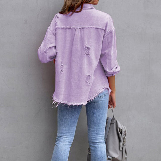 Chaqueta vaquera de mujer con estilo «vintage» - Revive