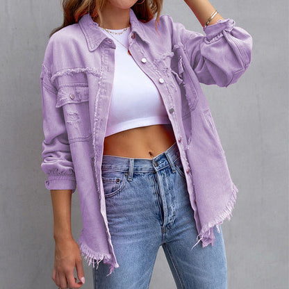 Chaqueta vaquera de mujer con estilo «vintage» - Revive