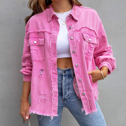 Chaqueta vaquera de mujer con estilo «vintage» - Revive