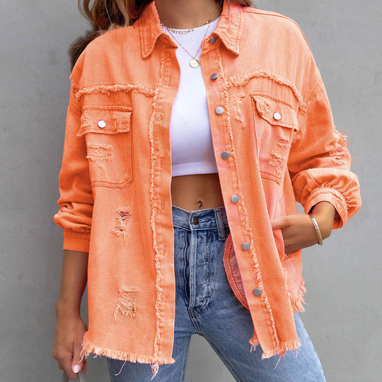 Chaqueta vaquera de mujer con estilo «vintage» - Revive