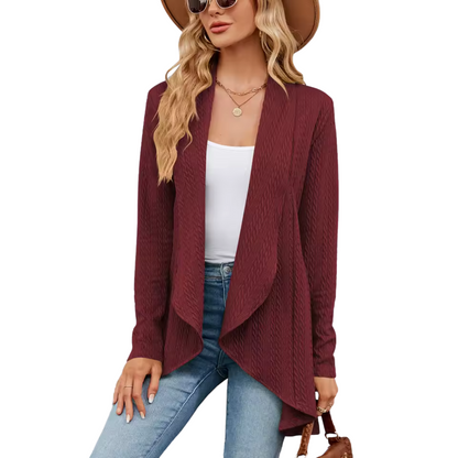 Cárdigan elegante de mujer para la temporada de otoño